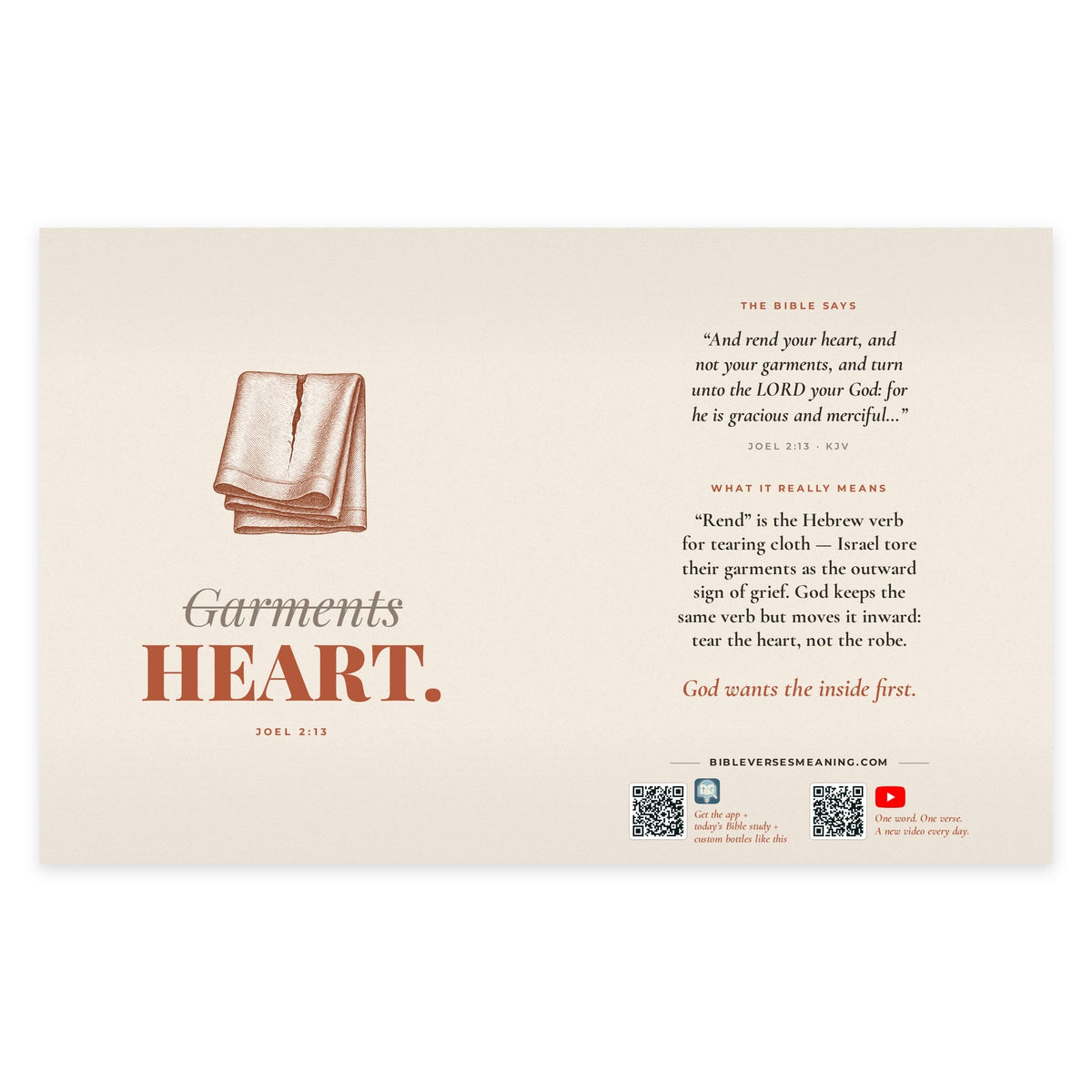 Full printed wrap design for Rend Your Heart