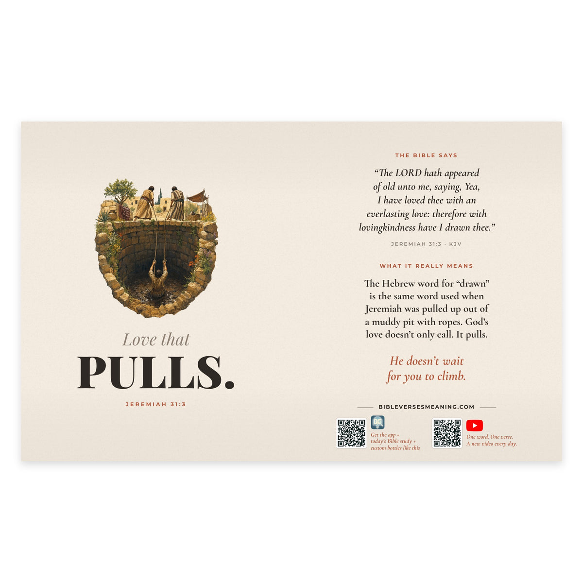 Full printed wrap design for Love That Pulls