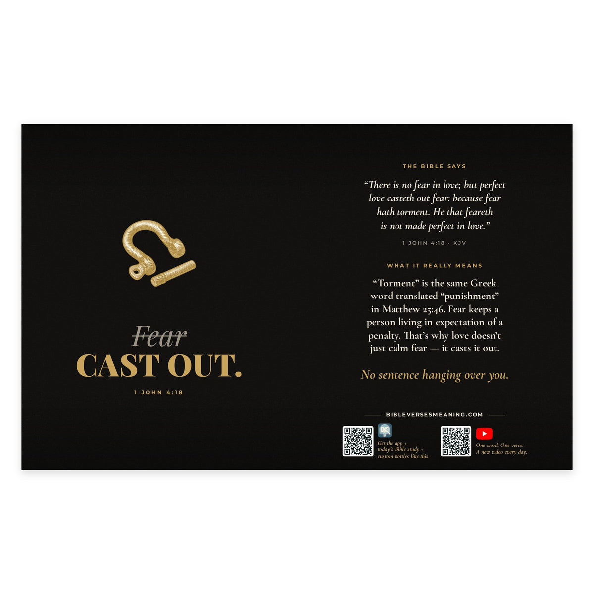 Full printed wrap design for Fear Cast Out