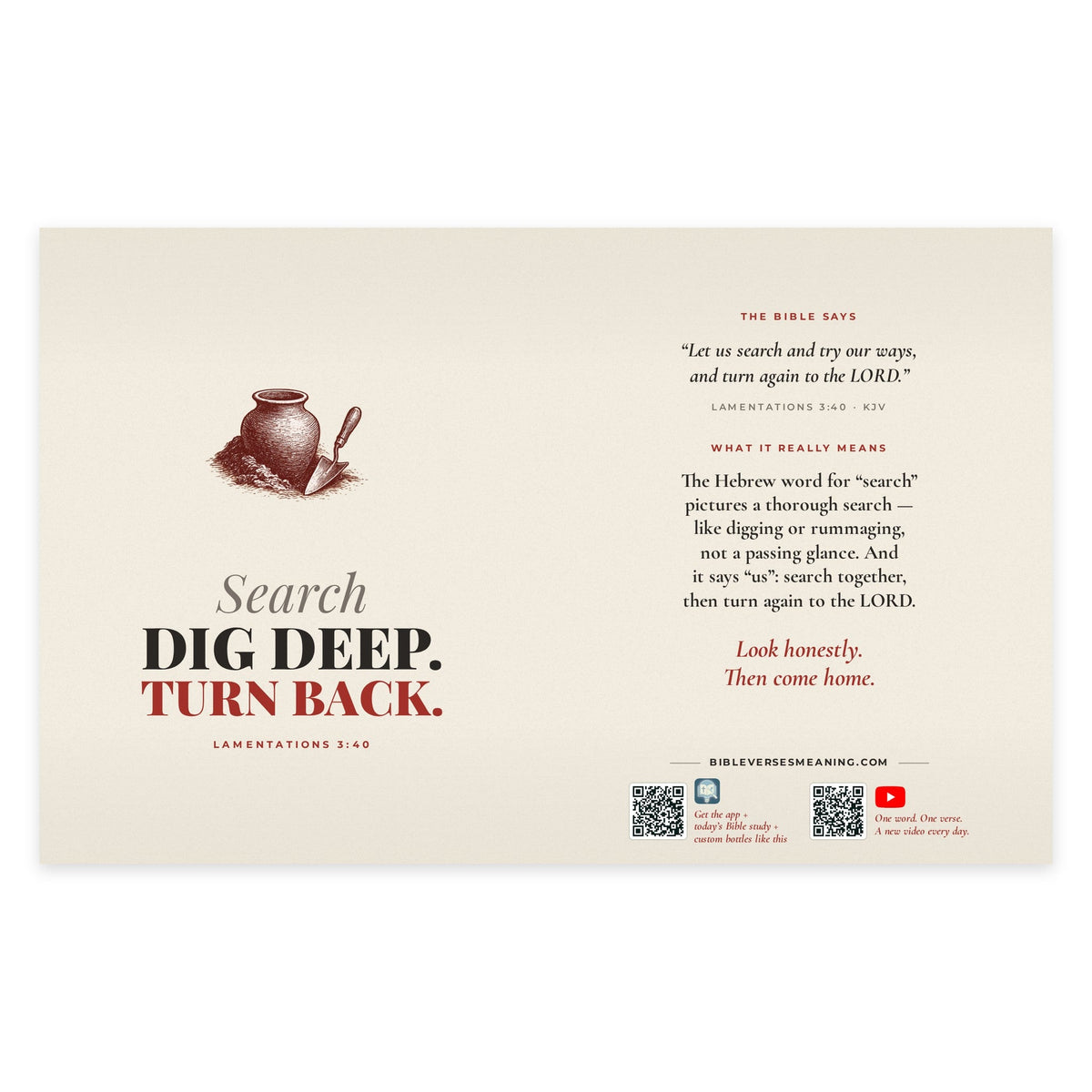 Full printed wrap design for Search and Turn Again