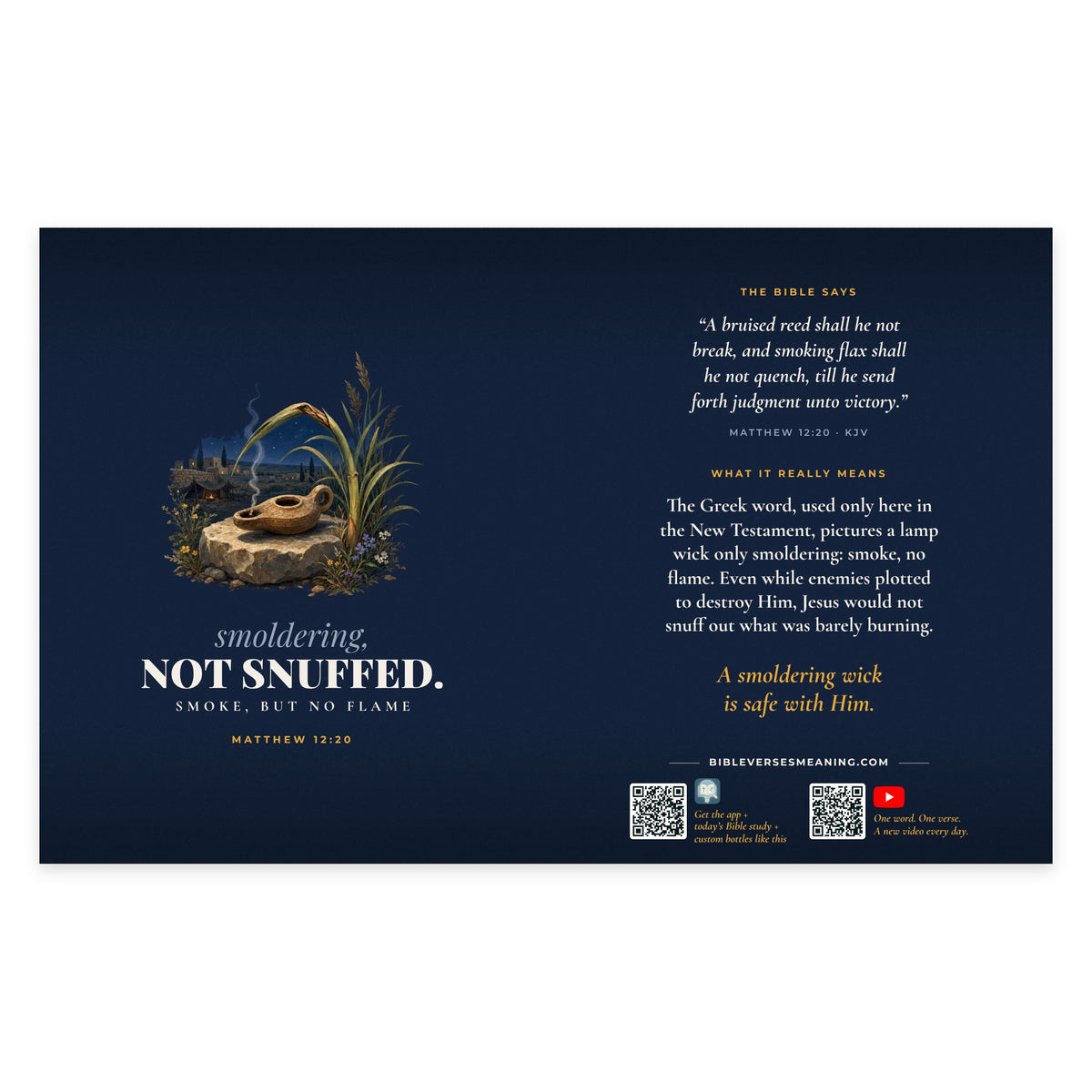 Full printed wrap design for Not Snuffed