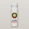 God With Us · Christmas bottle rotating 360 degrees